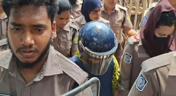 আদালতে রামিসা হত্যা মামলার প্রধান আসামি সোহেল রানা